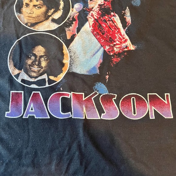 Michael Jackson Tshirt Small Woman Junior Mighty Fine - Picture 6 of 7